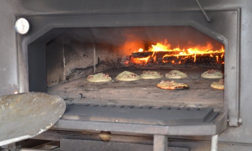 Flammkuchen im Ofen NP-Markt Mosbach 2015