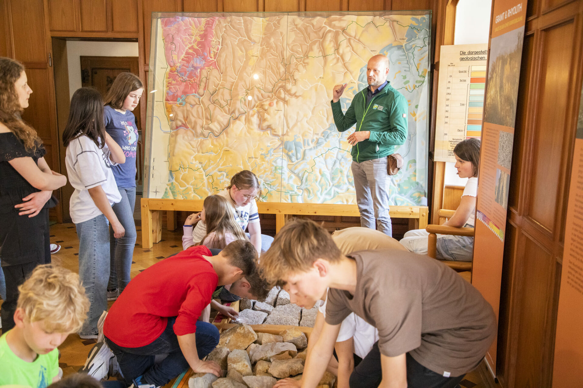 Führung durch die Naturpark-Ausstellung mit einem Naturpark Guide