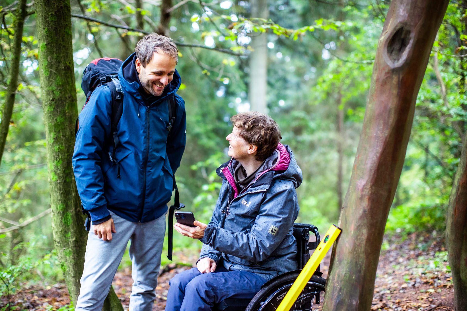 Inklusive WanderbotschafterInnen kümmern sich um die Prüfung von Wanderwegen
