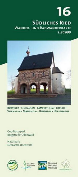 Wanderkarte Nr. 16 - Südliches Ried
