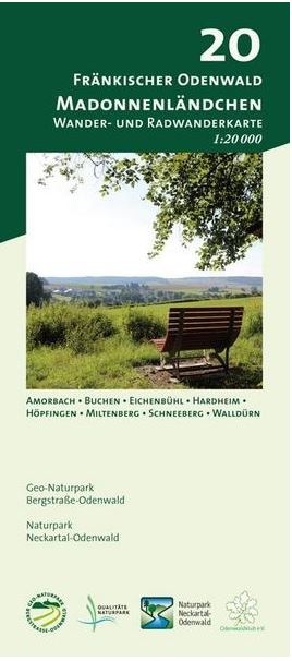 Wanderkarte Nr. 20 - Fränkischer Odenwald - Madonnenländchen