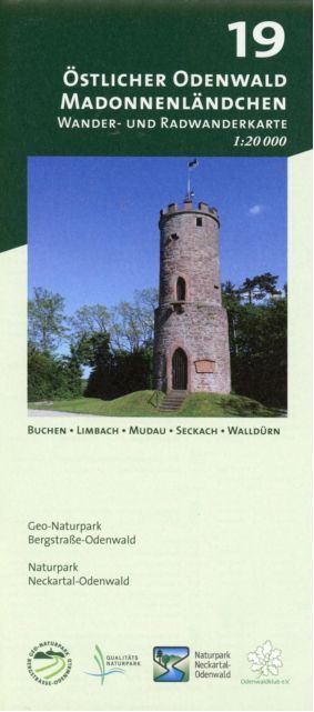 Wanderkarte Nr. 19 - Östlicher Odenwald - Madonnenländchen