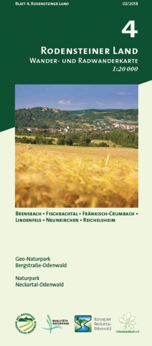 Wanderkarte Nr. 4 - Rodensteiner Land