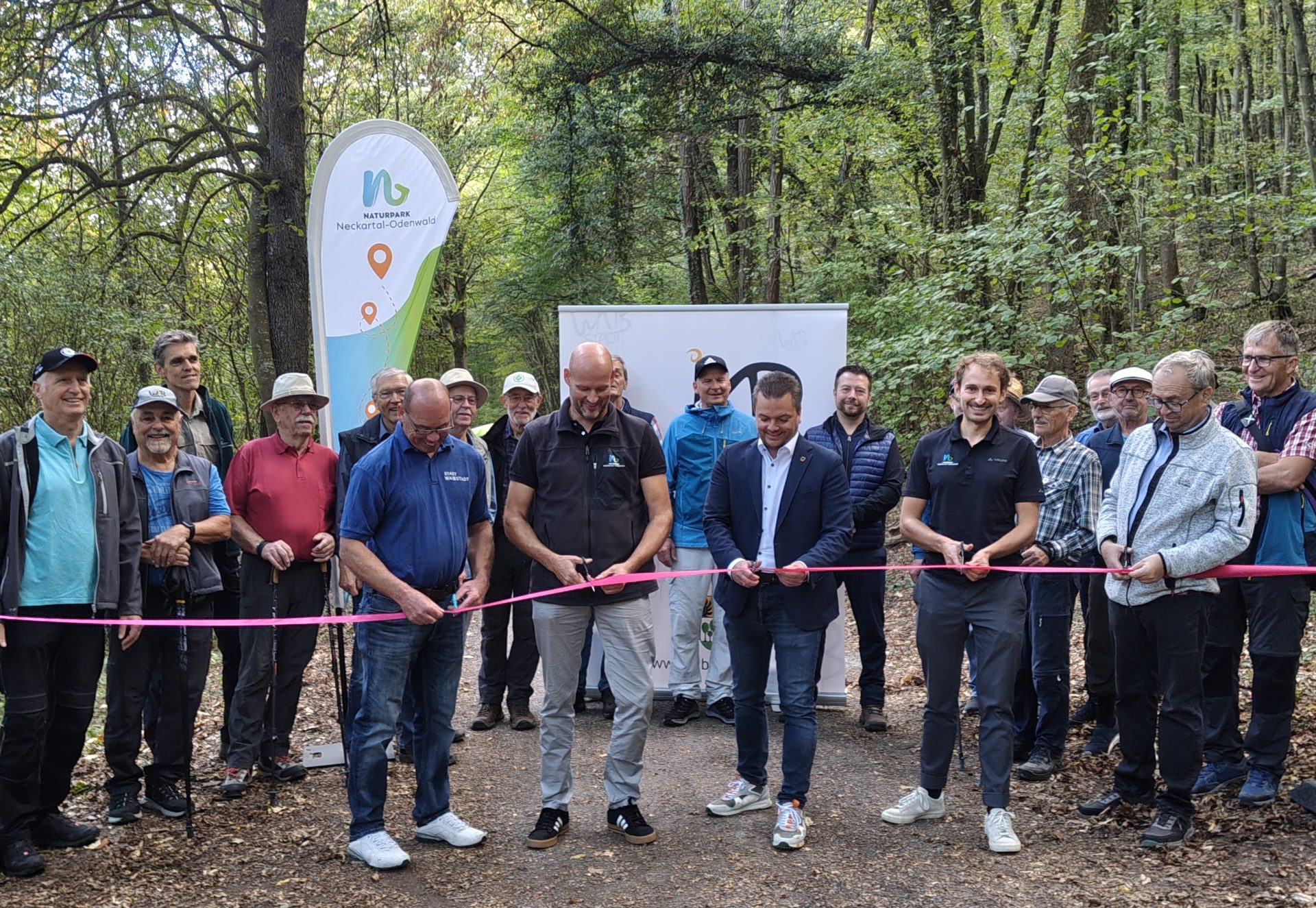 Eröffnung der Komfort-Wanderwege 6 & 7 in Waibstadt